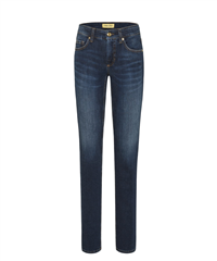 Cambio stretch dark blue denim Piper long spijkerbroek