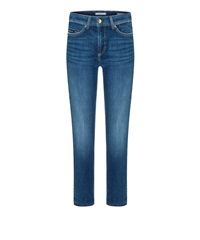 Cambio superstretch blue denim Piper cropped spijkerbroek