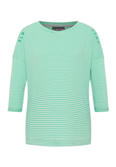 Elbsand mellow mint en kelly green Veera t-shirt