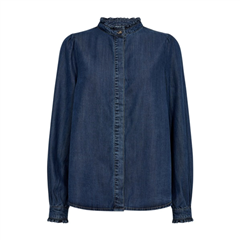 Freequent medium blue denim Wilke blouse