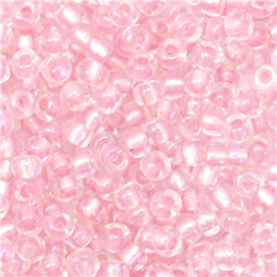 Miyuki rocailles 3 mm fancy lined soft pink