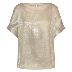 Nukus light gold Irene top