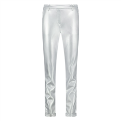 Nukus silver Roos pu broek