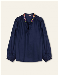 Oilily Beaton peacoat blue blouse