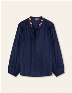 Oilily Beaton peacoat blue blouse