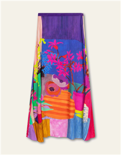 Oilily Sadine rok coloured vases peacoat