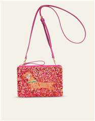 Oilily Salma shoulder bag raspberry rose tas