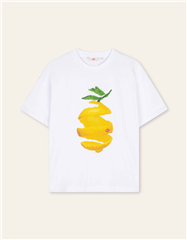 Oilily bright white Tregular t-shirt citroen