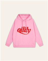 Oilily prism pink Heavenly hooded sweater