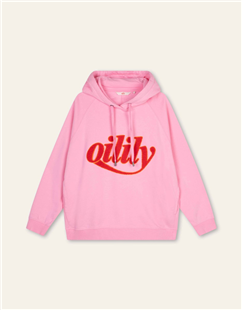 Oilily prism pink Heavenly hooded sweater