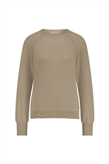 Studio Anneloes latte Basha cashmere pullover