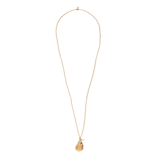 A Beautiful Story goudkleurige ketting Paradise met goldplated schelp en moonstone kraal